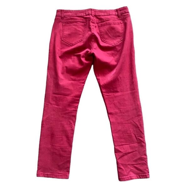 Mechanic Low Rise Red Ankle Jeans. Size 11. - Picture 7 of 9